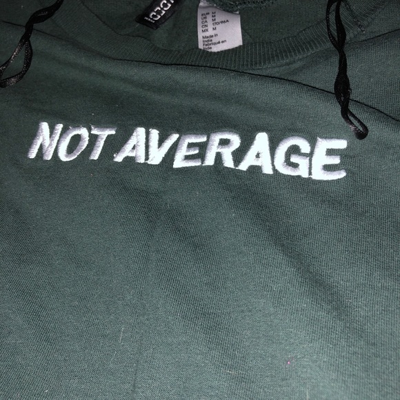 H&M Cotton Not Average Sweatshirt - Picture 3 of 5
